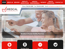 Tablet Screenshot of medcalrx.com